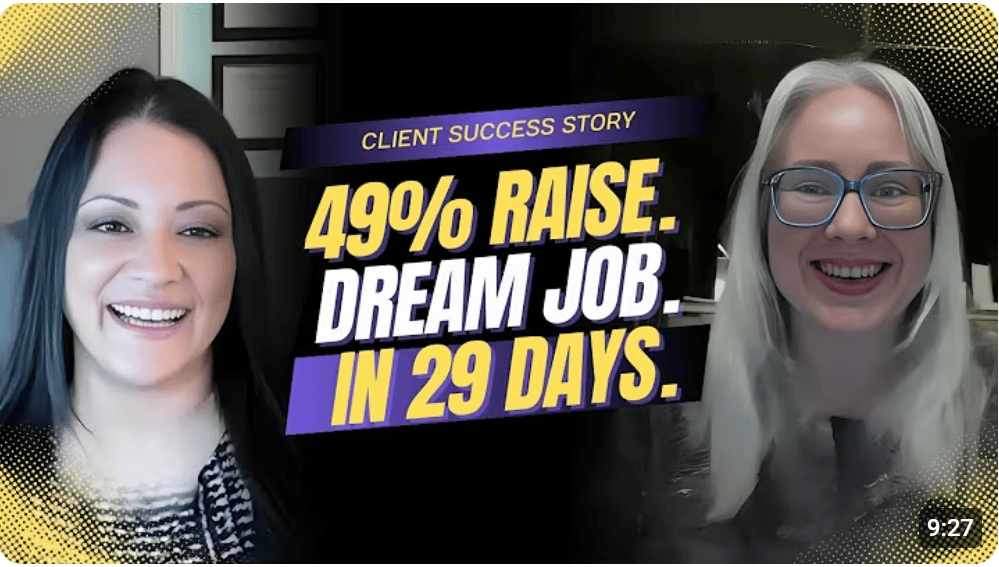 From Endless Job Searching to Dream Offer in 29 Days: She Landed Her Dream Job With a 49% Raise